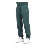 Groene Sportieve Joggers Essential Stijl New Era , Green , Heren