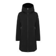 Lange Drielaagse Parka voor Vrouwen Colmar , Black , Dames