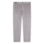 Grijze Katoenmix Regular Fit Broek Paul & Shark , Gray , Heren