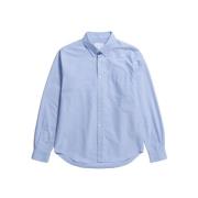 Klassieke Oxford Overhemd Lichtblauw Norse Projects , Blue , Heren