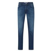 Slim Fit Denim Jeans Paris Label Jacob Cohën , Blue , Heren