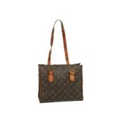 Pre-owned Canvas louis-vuitton-bags Louis Vuitton Vintage , Brown , Da...