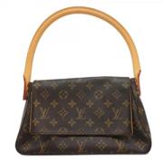 Pre-owned Fabric louis-vuitton-bags Louis Vuitton Vintage , Brown , Da...