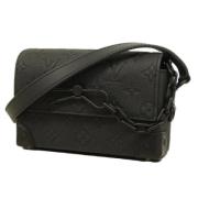 Pre-owned Fabric louis-vuitton-bags Louis Vuitton Vintage , Black , Da...