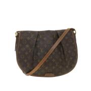 Pre-owned Canvas louis-vuitton-bags Louis Vuitton Vintage , Brown , Da...