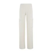 Stijlvolle broek voor mannen Ermanno Scervino , White , Dames