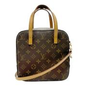 Pre-owned Fabric handbags Louis Vuitton Vintage , Brown , Dames