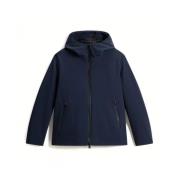 Heren Softshell Donsjas Woolrich , Blue , Heren