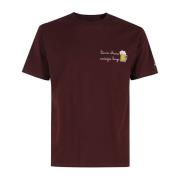 Klassiek St Barth T-shirt MC2 Saint Barth , Red , Heren