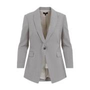 Neutrale Blazer voor Vrouwen Aw24 Theory , Gray , Dames