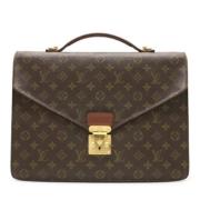 Pre-owned Canvas louis-vuitton-bags Louis Vuitton Vintage , Brown , He...