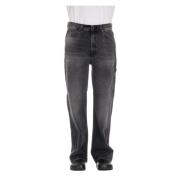 Grijze Winona Over Fit Katoenen Jeans Haikure , Gray , Heren