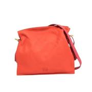 Pre-owned Leather shoulder-bags Loewe Pre-owned , Orange , Dames