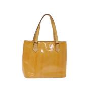 Pre-owned Leather louis-vuitton-bags Louis Vuitton Vintage , Yellow , ...