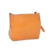 Pre-owned Leather louis-vuitton-bags Louis Vuitton Vintage , Orange , ...