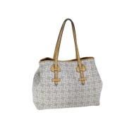 Pre-owned Leather handbags Celine Vintage , White , Dames