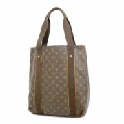 Pre-owned Fabric totes Louis Vuitton Vintage , Brown , Dames