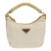 Pre-owned Fabric prada-bags Prada Vintage , Beige , Dames