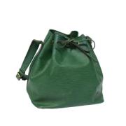 Pre-owned Leather louis-vuitton-bags Louis Vuitton Vintage , Green , D...