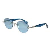 Jewel Sky Blue Zonnebril Botter , Blue , Unisex