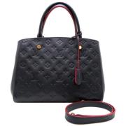 Pre-owned Fabric handbags Louis Vuitton Vintage , Black , Dames