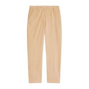 Ribfluwelen broek Slim Fit Liviana Conti , Beige , Dames