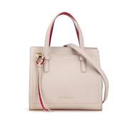 Pre-owned Leather handbags Salvatore Ferragamo Pre-owned , Beige , Dam...