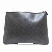 Pre-owned Canvas clutches Coach Pre-owned , Black , Heren