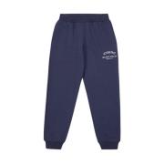 Kids -Jogger sweatpants in blue with Iceberg institutional logo Iceber...