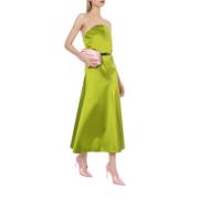 Groene Bustier Jurk in Duchesse Stijl Philosophy di Lorenzo Serafini ,...