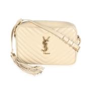 Pre-owned Leather crossbody-bags Yves Saint Laurent Vintage , Beige , ...