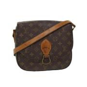 Pre-owned Canvas louis-vuitton-bags Louis Vuitton Vintage , Brown , Da...