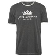 Pre-owned Cotton tops Dolce & Gabbana Pre-owned , Gray , Heren