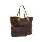 Pre-owned Canvas louis-vuitton-bags Louis Vuitton Vintage , Brown , Da...