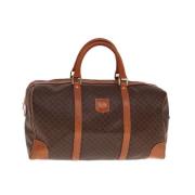 Pre-owned Canvas celine-bags Celine Vintage , Brown , Dames