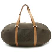 Pre-owned Canvas louis-vuitton-bags Louis Vuitton Vintage , Green , Da...