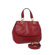 Pre-owned Leather celine-bags Celine Vintage , Red , Dames