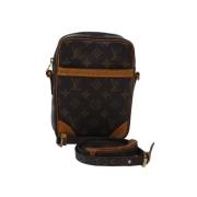 Pre-owned Canvas louis-vuitton-bags Louis Vuitton Vintage , Brown , Da...