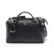 Pre-owned Leather handbags Fendi Vintage , Black , Dames