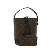 Pre-owned Canvas handbags Louis Vuitton Vintage , Brown , Dames