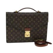 Pre-owned Canvas louis-vuitton-bags Louis Vuitton Vintage , Brown , Da...