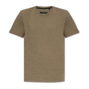 T-shirt Flame Rag & Bone , Brown , Heren