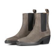 Suede Chelsea Boots met elastische inzetstukken Copenhagen Shoes , Gra...