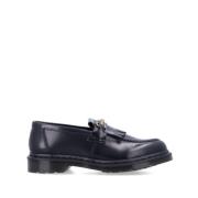 Zwarte Leren Kwast Loafers Dr. Martens , Black , Heren