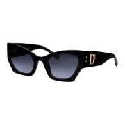 Stijlvolle zonnebril D2 0132/S Dsquared2 , Black , Dames