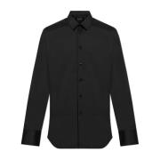 Katoenen shirt Emporio Armani , Black , Heren