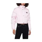 TJW Badge Crop Jas Tommy Hilfiger , Pink , Dames