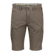 Bruine Cargo Shorts met Print Meyer , Brown , Heren