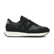 Leren en PU-leren sneakers - New Balance New Balance , Black , Heren