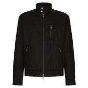 Bomber IN Katoen Twill Hydro add , Black , Heren